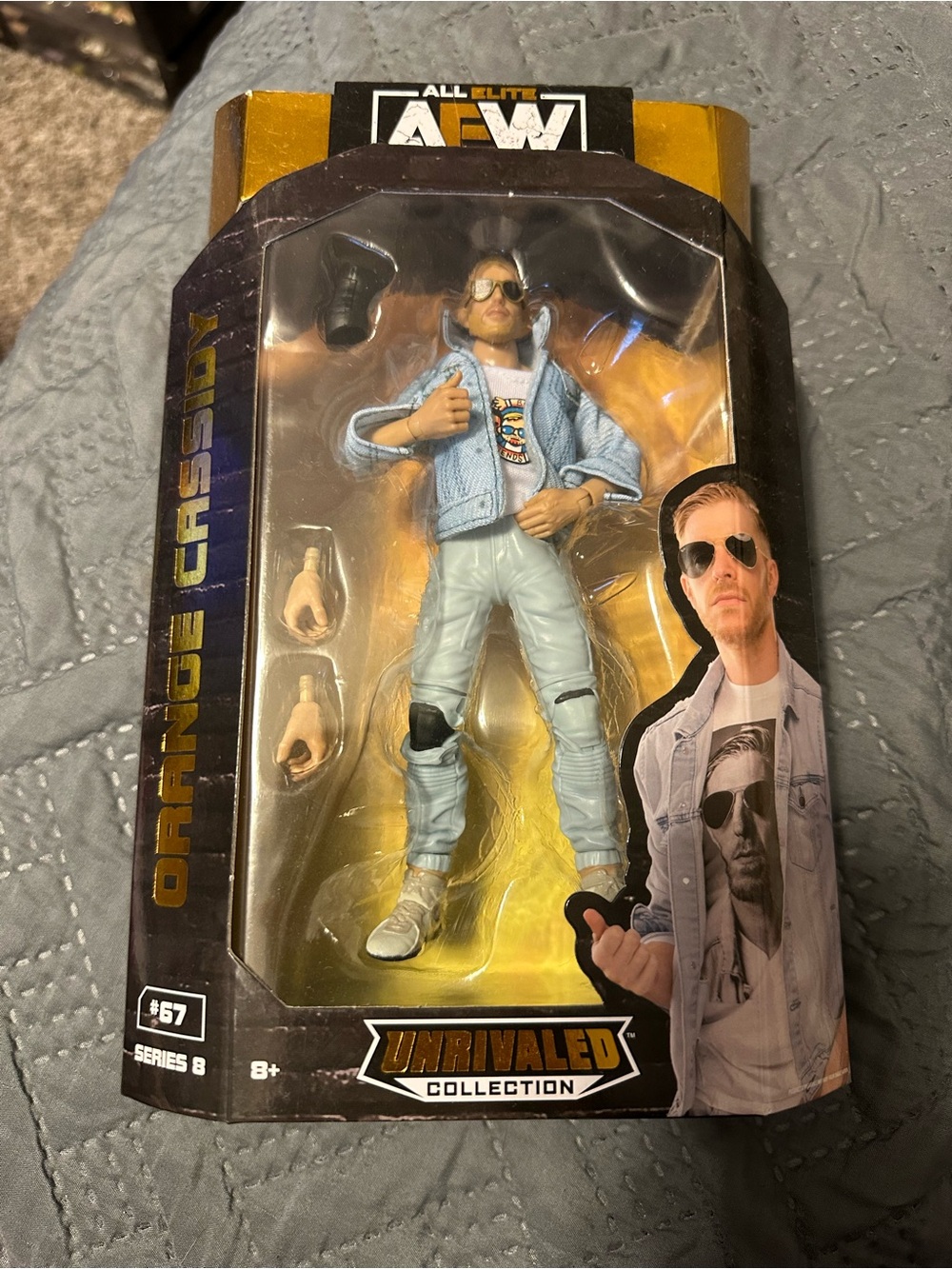 AEW Unrivaled Collection Orange Cassidy Action Figure Series 8